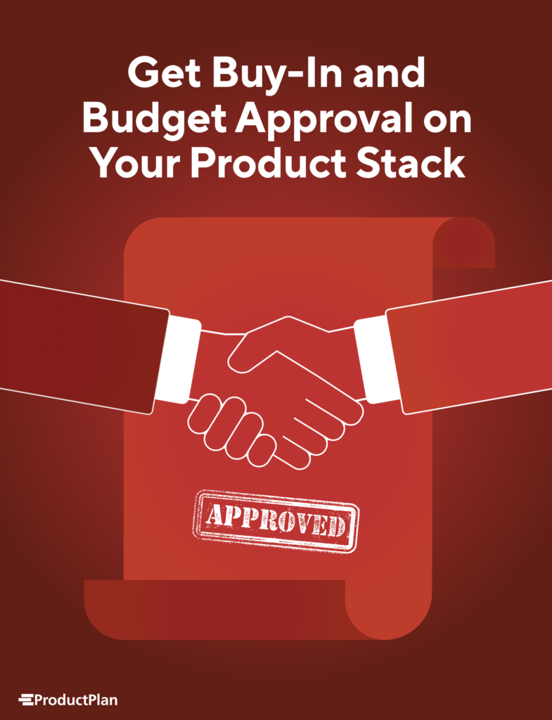 eBook -- ProductPlan -- approval for product stack -- cover
